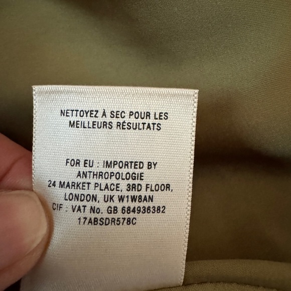 Anthropologie Maeve Feathered Village Box Pleat Skirt, size 8 - Picture 5 of 6